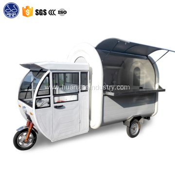 3 wheels bike food cart